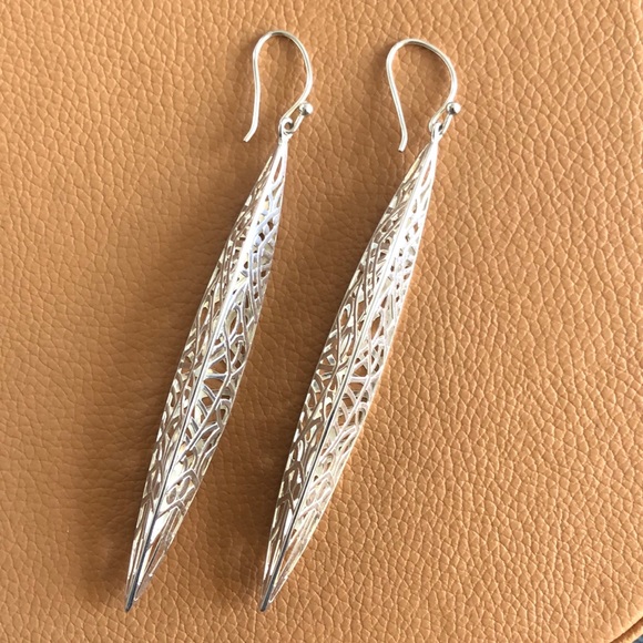 COPY - Silpada 3D Silver Earrings
